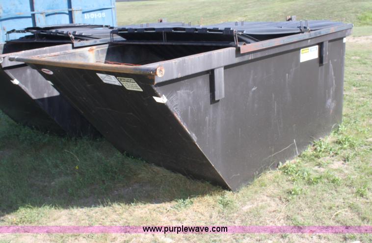 image for item D7705 Metal dumpster