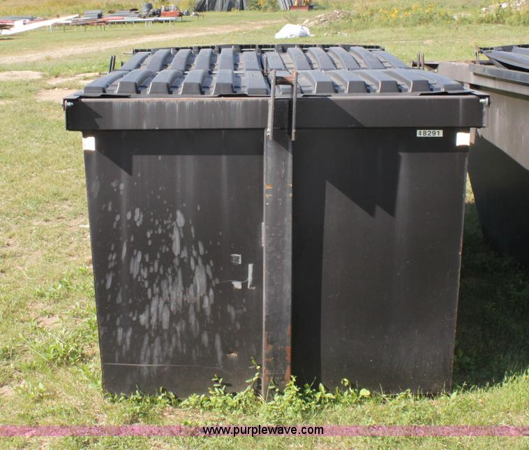 image for item D7705 Metal dumpster