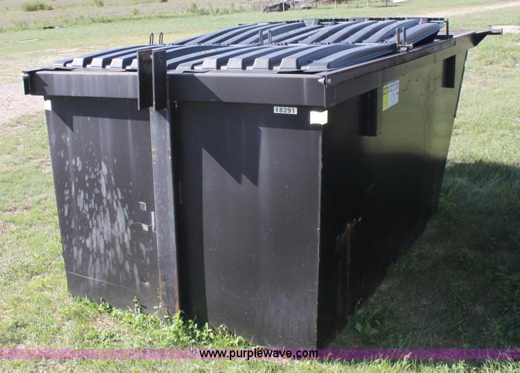 image for item D7705 Metal dumpster