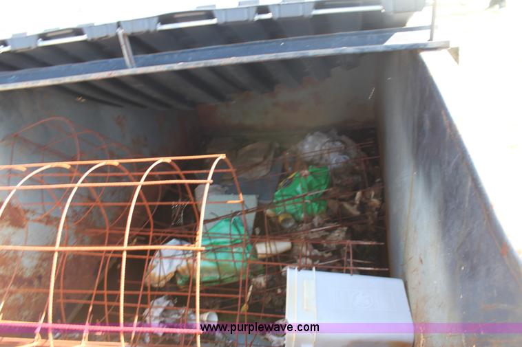image for item D7705 Metal dumpster