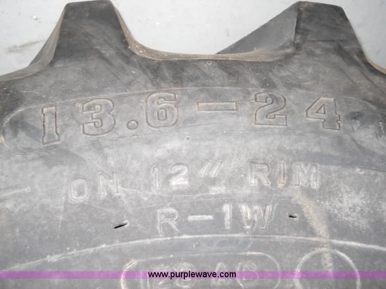 image for item E5501 Firestone 13.6-24 Super All Traction Ag tire