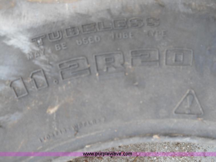image for item E5503 Goodyear 11.2-20 Super All Traction Ag tire