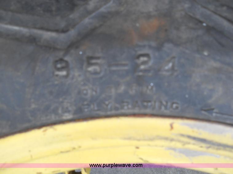 image for item E5504 (2) Firestone 9.5-24 Field & Road Ag tires