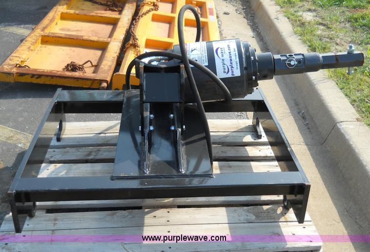 image for item E5505 McMillen telehandler auger attachment