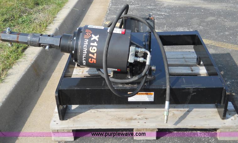 image for item E5505 McMillen telehandler auger attachment