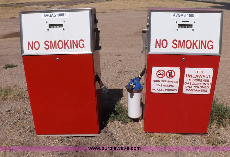 image for item F6020 Two fuel pumps and a hose reel