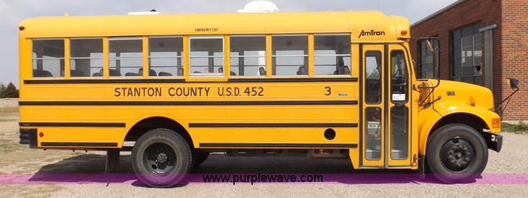image for item F6028 1995 International Navistar 3800 school bus