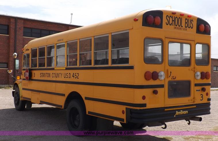 image for item F6028 1995 International Navistar 3800 school bus
