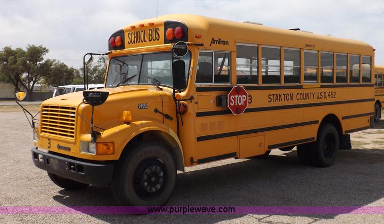 image for item F6028 1995 International Navistar 3800 school bus