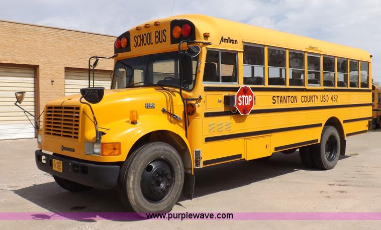 image for item F6029 1996 International Navistar 3800 school bus