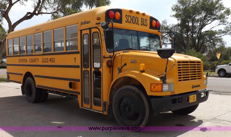 image for item F6029 1996 International Navistar 3800 school bus