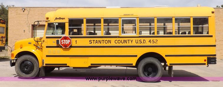 image for item F6029 1996 International Navistar 3800 school bus