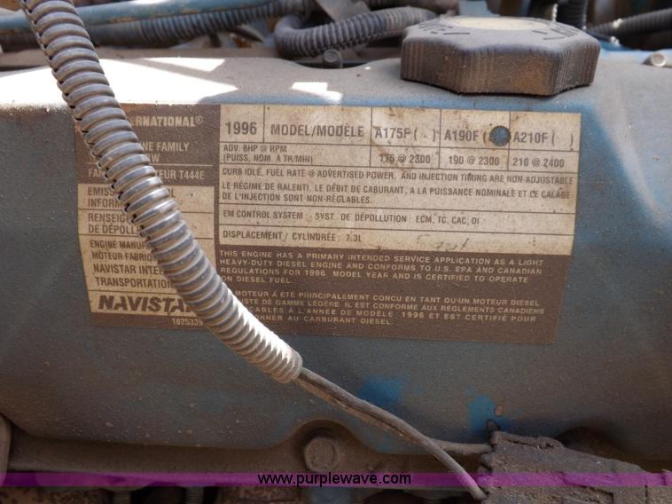 image for item F6029 1996 International Navistar 3800 school bus