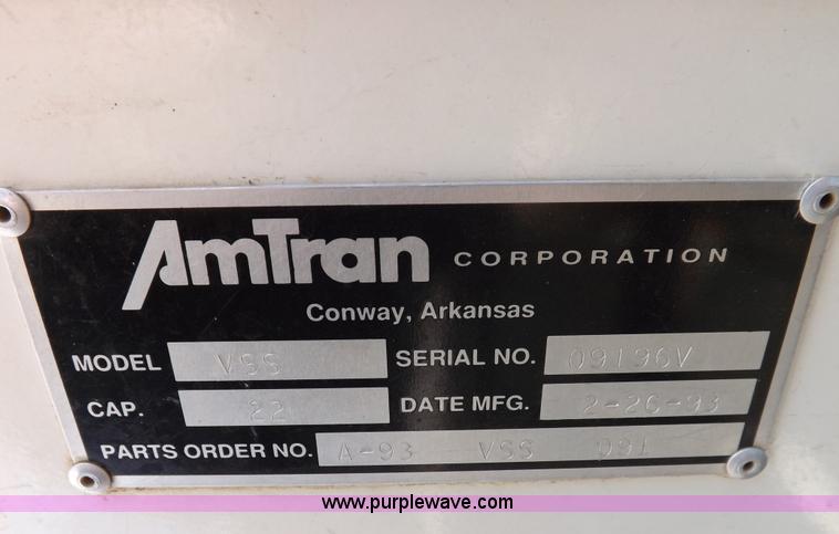 image for item F6031 1993 GMC G3500 Vandura school bus