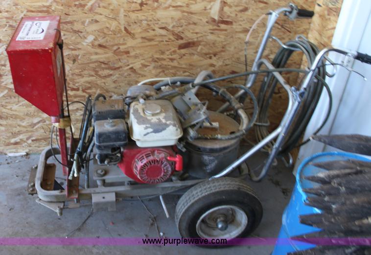 image for item G4922 DTC paint striping machine