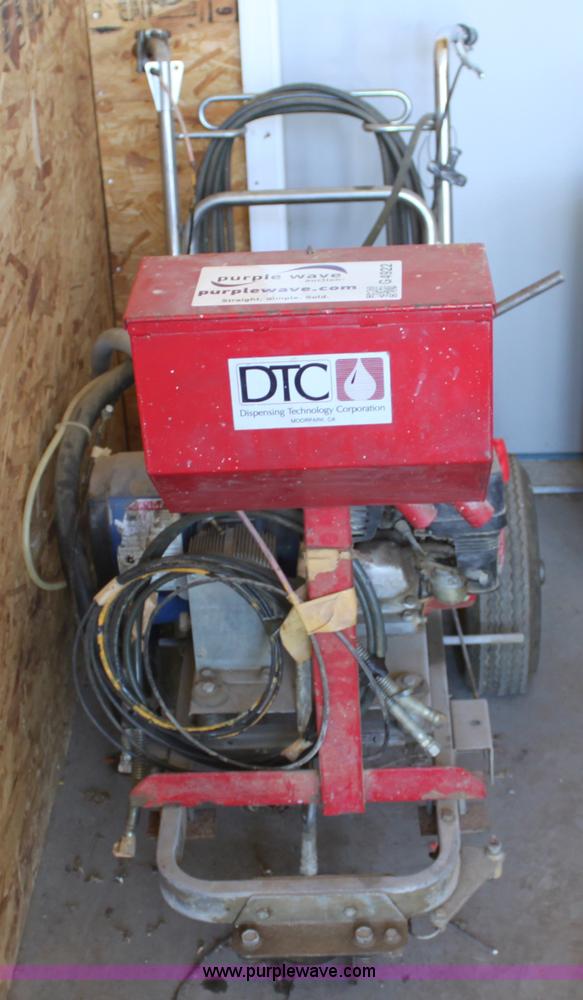 image for item G4922 DTC paint striping machine