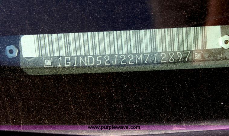 image for item G4952 2002 Chevrolet Malibu