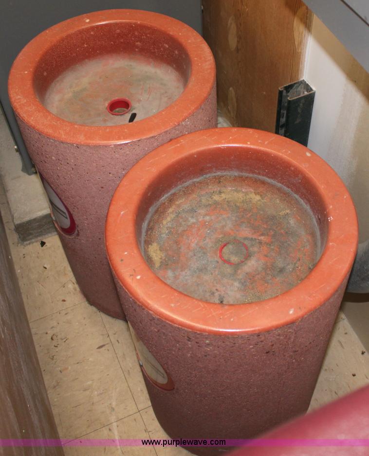 image for item R9874 (7) cigarette butt disposal cans