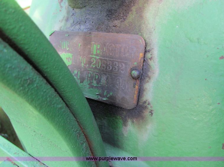 image for item A8466 1929 John Deere GP tractor