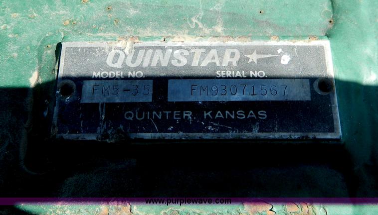 image for item B3871 QuinStar Fallow Master II 35' cultivator