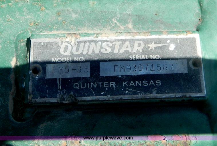 image for item B3871 QuinStar Fallow Master II 35' cultivator