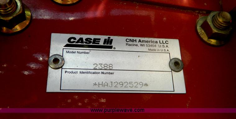 image for item B3882 2005 Case IH 2388 RWA combine