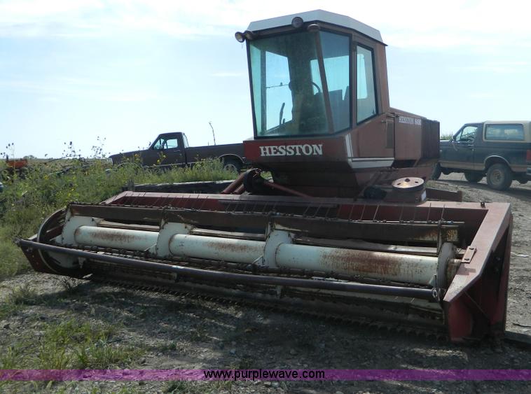 image for item B3895 Hesston 6450 self-propelled swather