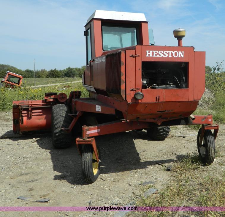 image for item B3895 Hesston 6450 self-propelled swather