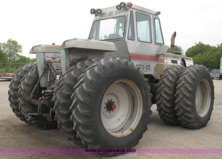 image for item B8145 White 4-225 articulated tractor