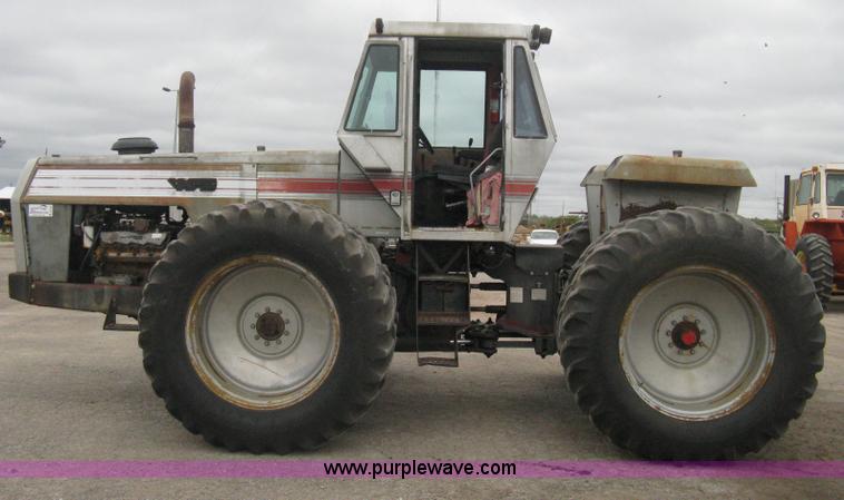 image for item B8145 White 4-225 articulated tractor
