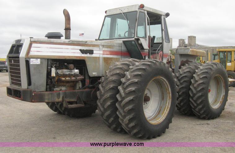 image for item B8145 White 4-225 articulated tractor