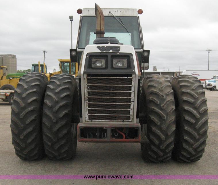 image for item B8145 White 4-225 articulated tractor