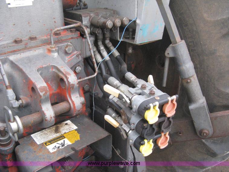 image for item B8145 White 4-225 articulated tractor