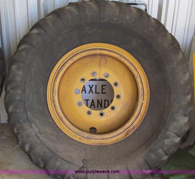 image for item C3533 14.00-24 tires and wheels