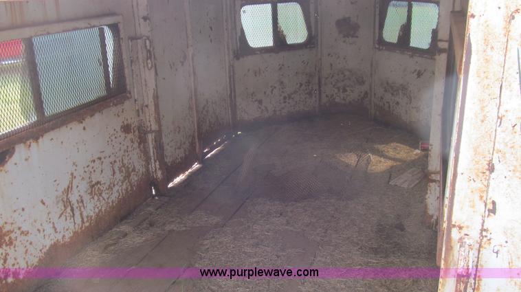 image for item C3539 1993 Tru-Trail Aero-nose enclosed sheep trailer