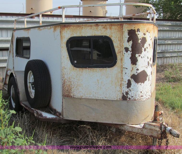 image for item C3539 1993 Tru-Trail Aero-nose enclosed sheep trailer