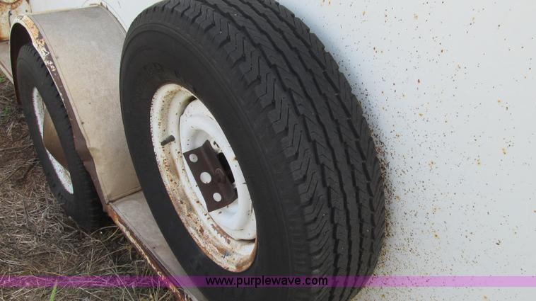 image for item C3539 1993 Tru-Trail Aero-nose enclosed sheep trailer