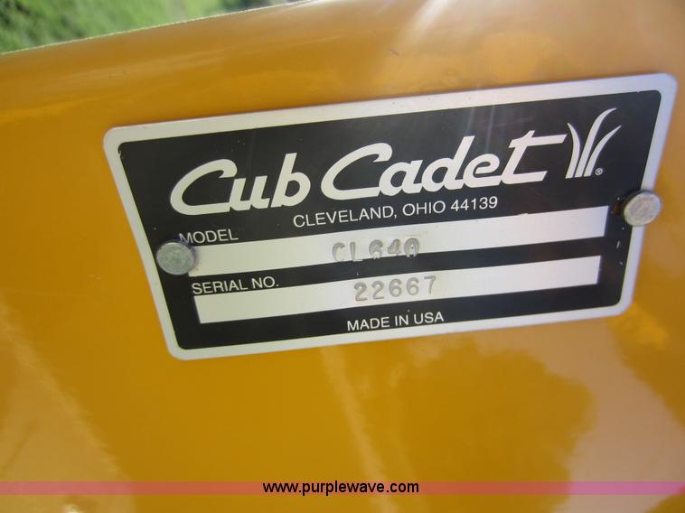 image for item D5662 Cub Cadet 8354 MFWD tractor