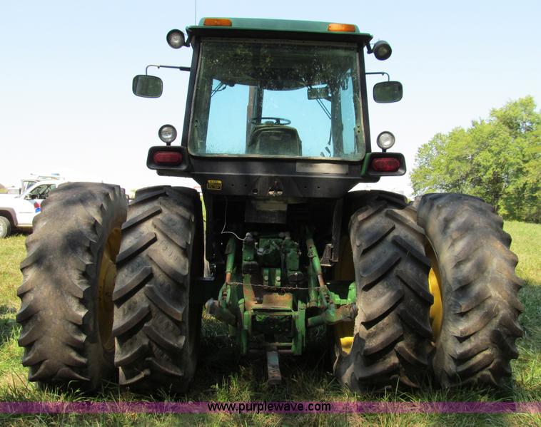 image for item E3504 1989 John Deere 4455 MFWD tractor