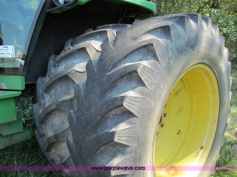 image for item E3504 1989 John Deere 4455 MFWD tractor