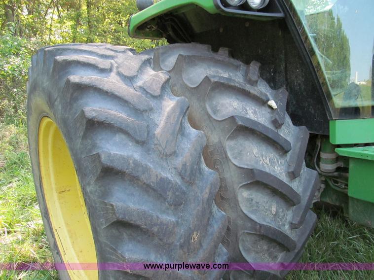 image for item E3504 1989 John Deere 4455 MFWD tractor