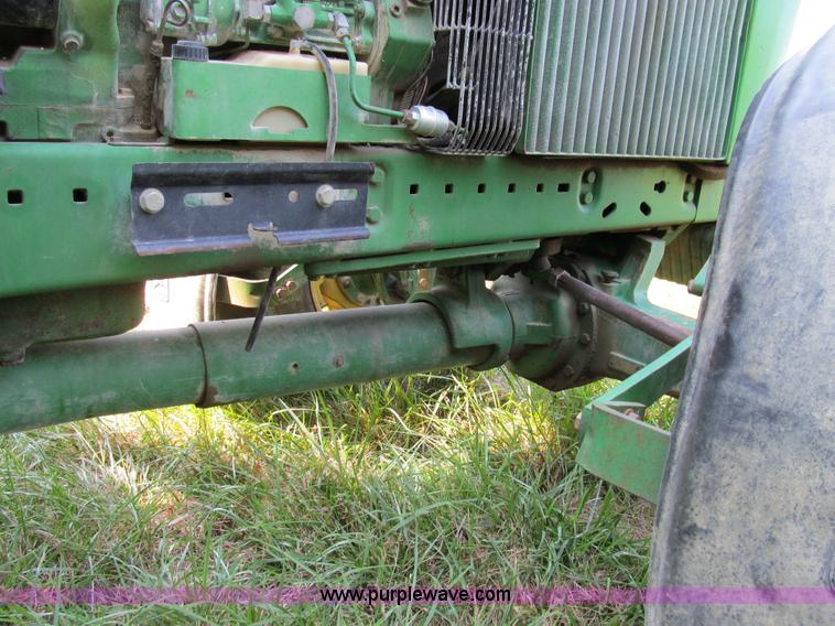 image for item E3504 1989 John Deere 4455 MFWD tractor