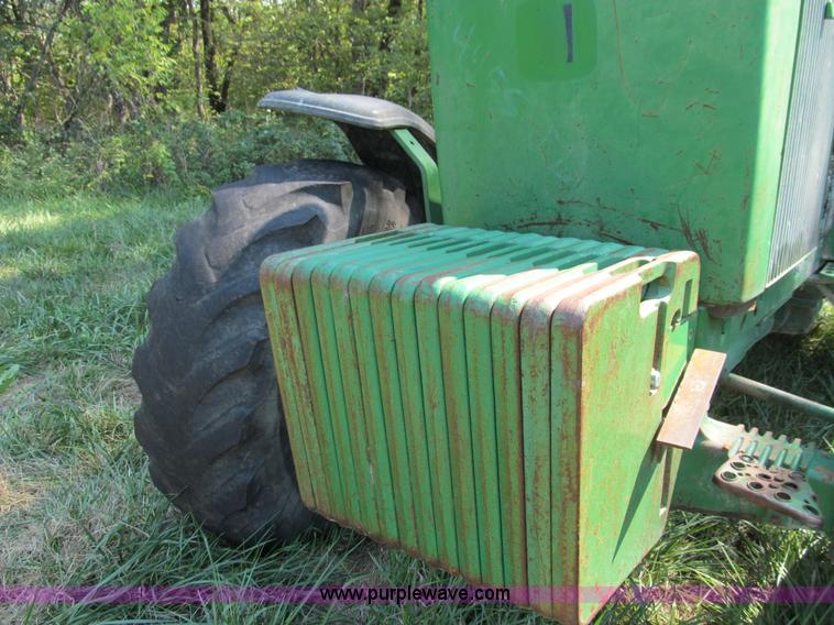 image for item E3504 1989 John Deere 4455 MFWD tractor