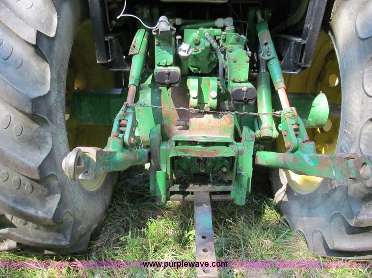 image for item E3504 1989 John Deere 4455 MFWD tractor