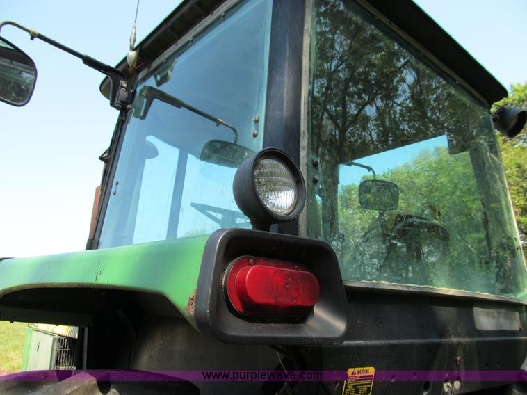 image for item E3504 1989 John Deere 4455 MFWD tractor