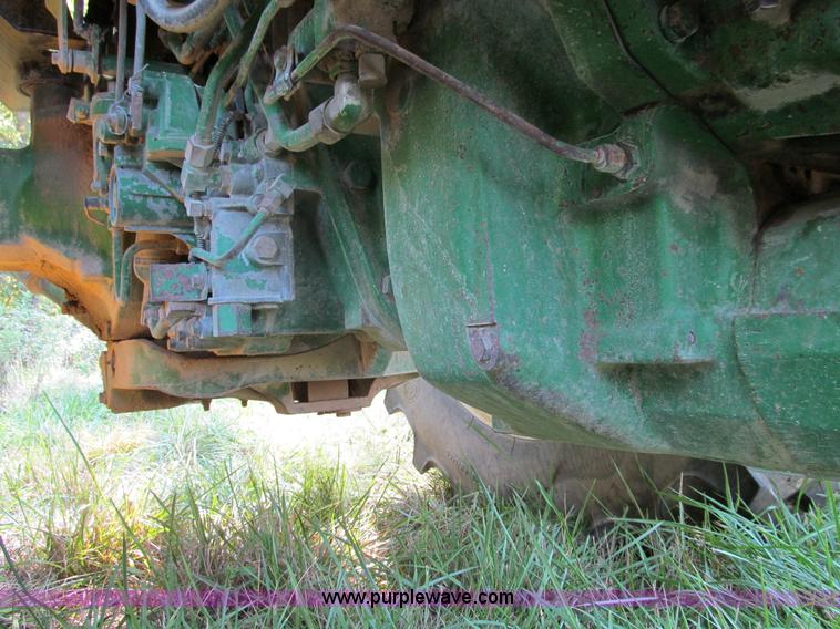 image for item E3504 1989 John Deere 4455 MFWD tractor