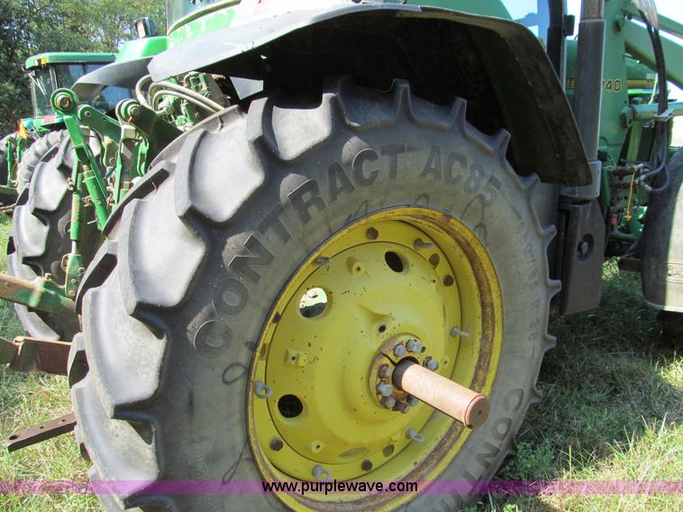 image for item E3505 1991 John Deere 7700 MFWD tractor