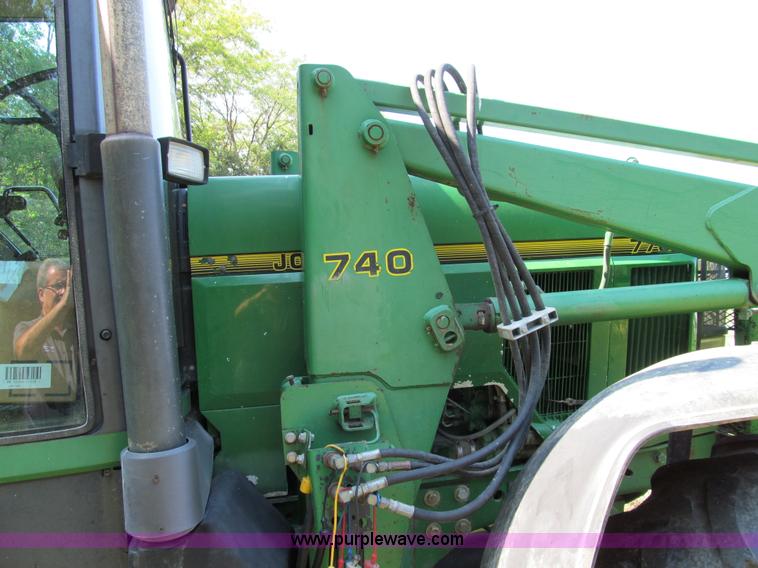 image for item E3505 1991 John Deere 7700 MFWD tractor