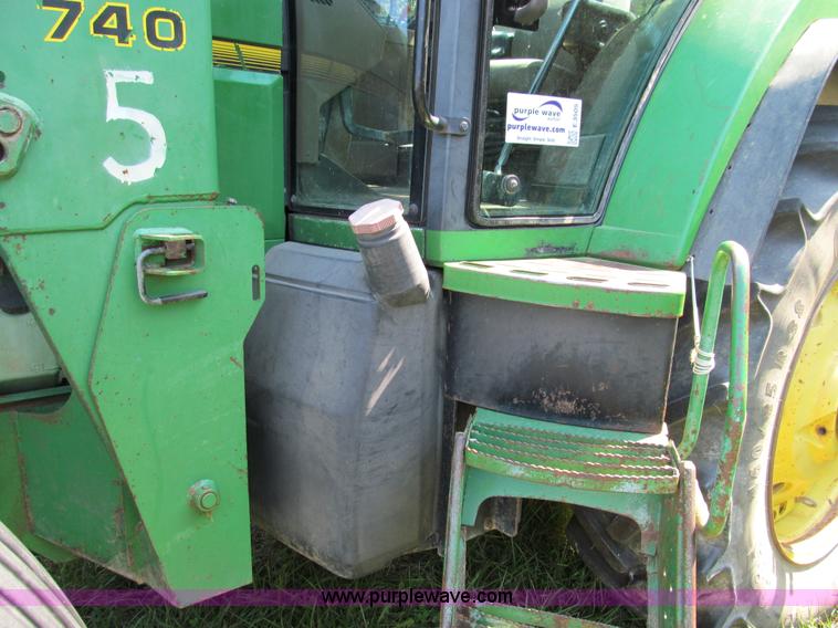 image for item E3505 1991 John Deere 7700 MFWD tractor