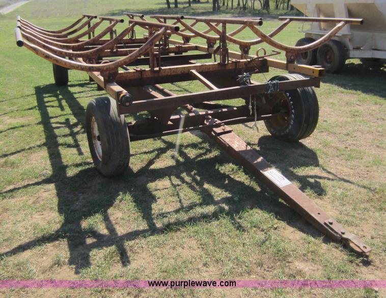 image for item F6519 Coontz hay bale trailer